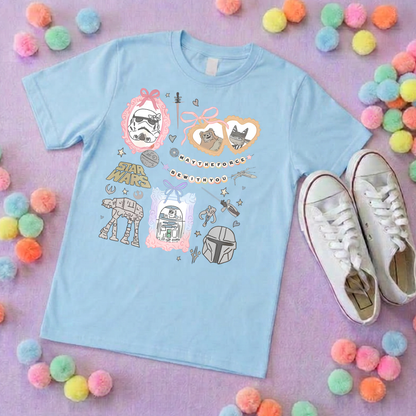 Galaxy Friends Park Life T-Shirt, Ears, Florida, Orlando, Cruise Holidays T-Shirts, Holiday Outfits - Adults & Kids Sizes - Cotton T-Shirts