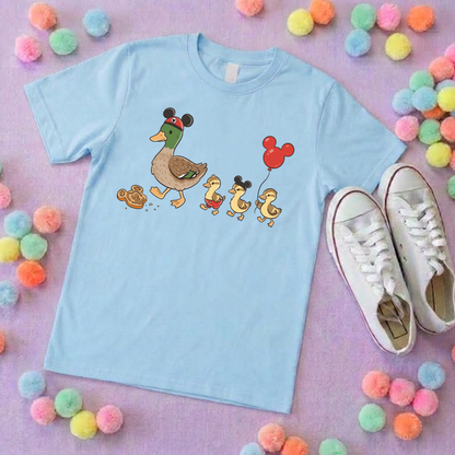 Park Ducks, Park Life T-Shirt, Ears, Florida, Orlando, Cruise Holidays T-Shirts, Holiday Outfits - Adults & Kids Sizes - Cotton T-Shirt