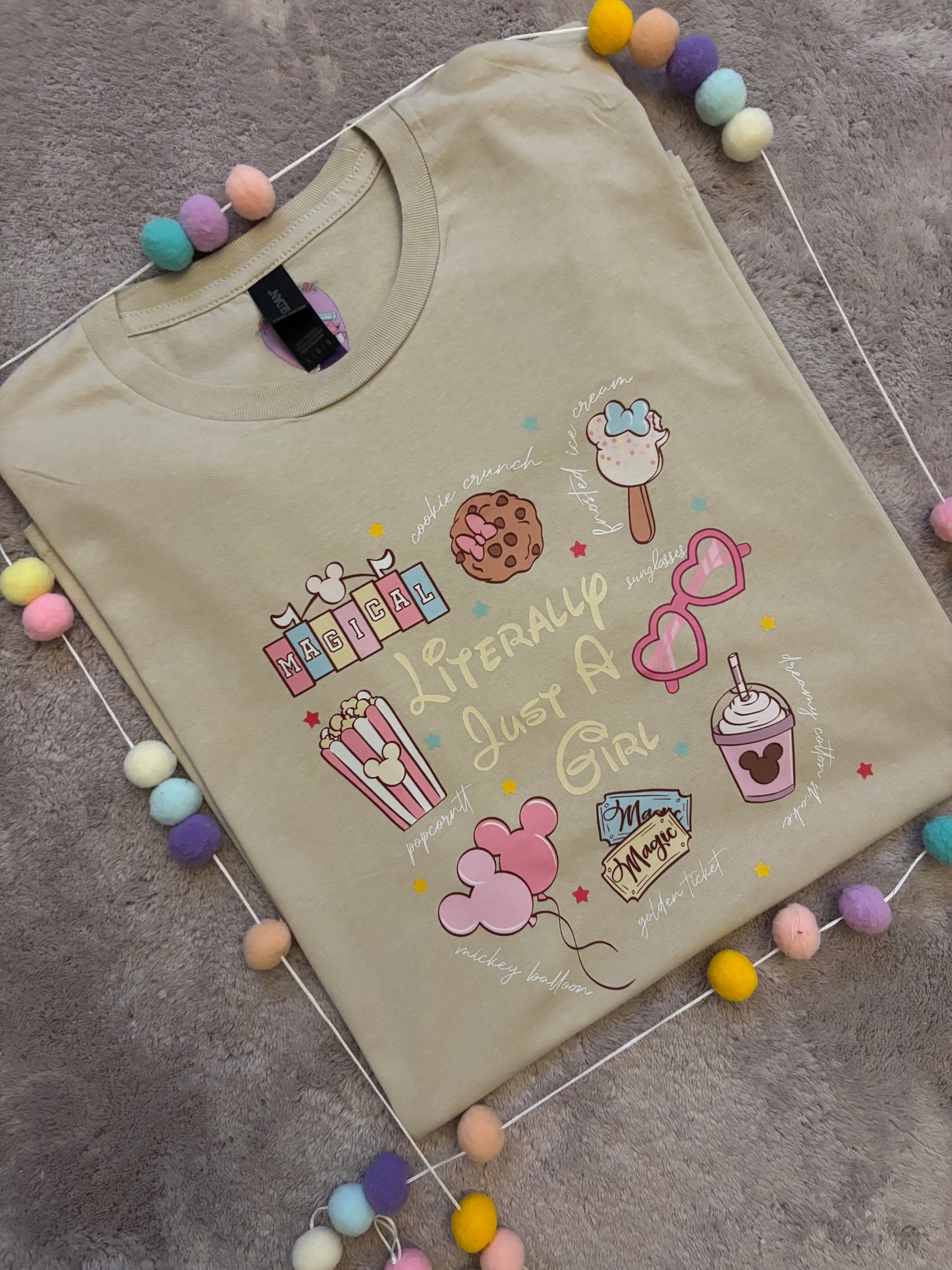Just a Girl Park Life T-Shirt, Ears, Florida, Orlando, Cruise Holidays T-Shirts, Holiday Outfits - Adults & Kids Sizes - Cotton T-Shirt