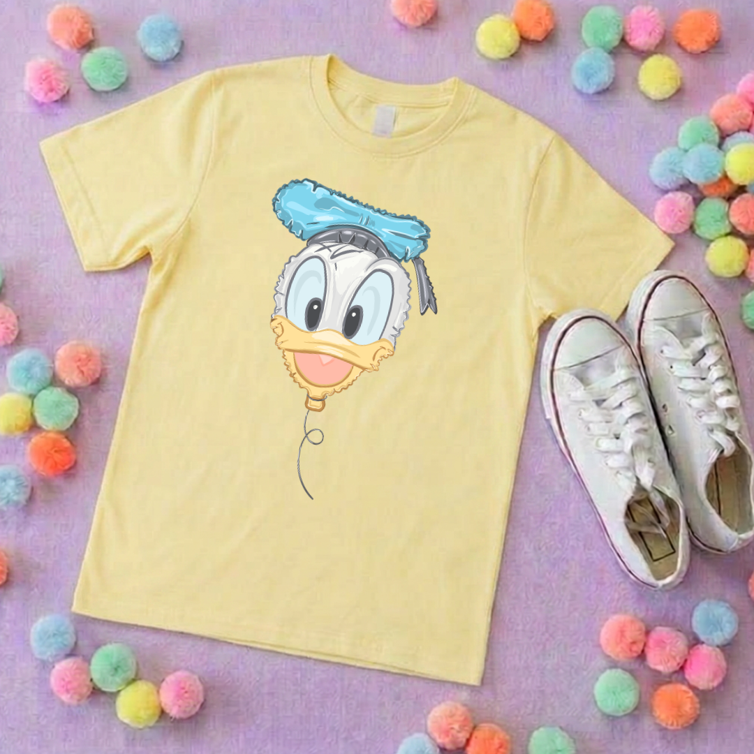 Donald Balloon, Printed T-Shirt, Florida, Orlando, Magical World - Adults & Kids Sizes