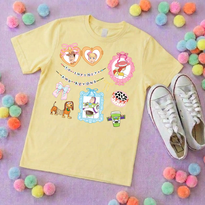 Story Toy Inspired  T-Shirt, Florida, Orlando, Bo Peep, Jessie, Buzz - Adults & Kids Sizes - Cotton T-Shirt