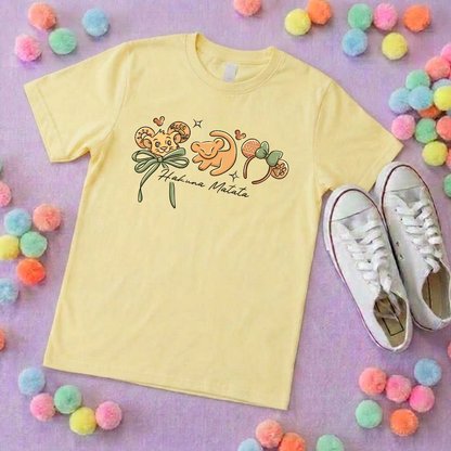 King Lion Inspired Printed Sand T-Shirt, Safari, Tree of Life, Inspired Character T-Shirts - Adults & Kids Sizes - Cotton T-Shirt