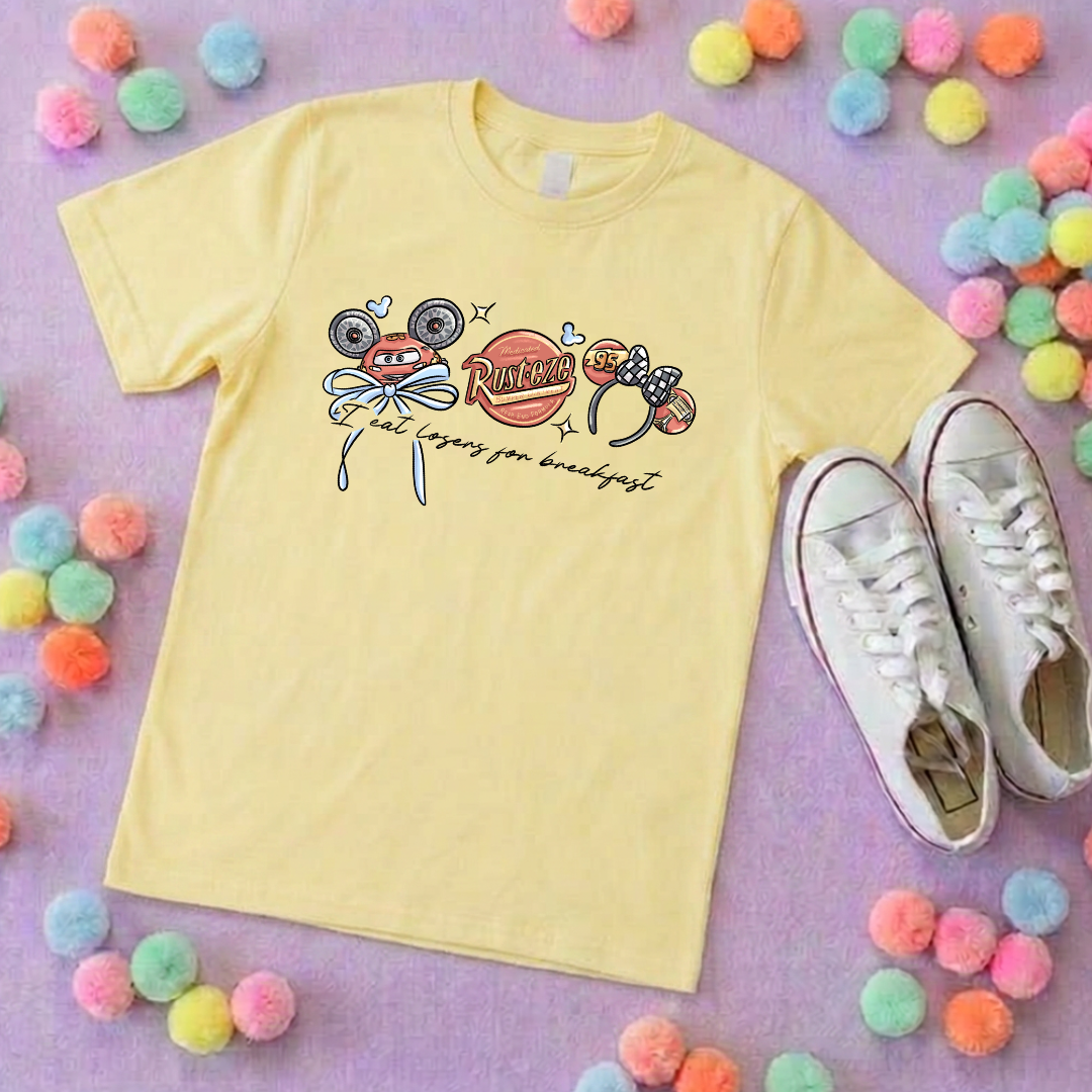 Cars Movie Inspired Printed T-Shirt, Florida, Orlando, Theme Park T-Shirts, Theme Park Outfits - Adults & Kids Sizes - Cotton T-Shirt