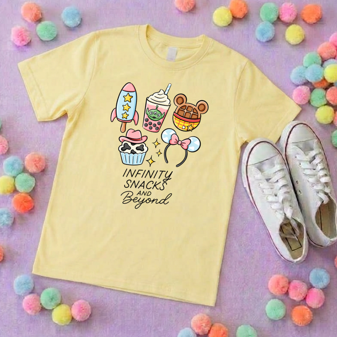 Toy Snacks, Park Life T-Shirt, Ears, Florida, Orlando, Cruise Holidays T-Shirts, Holiday Outfits - Adults & Kids Sizes - Cotton T-Shirt