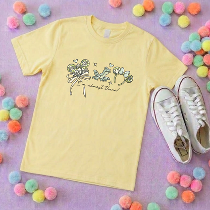 Bayou Frog Princess Inspired Printed T-Shirt, Princess Movie, Mouse Ears, Princess- Adults & Kids Sizes - Cotton T-Shirt