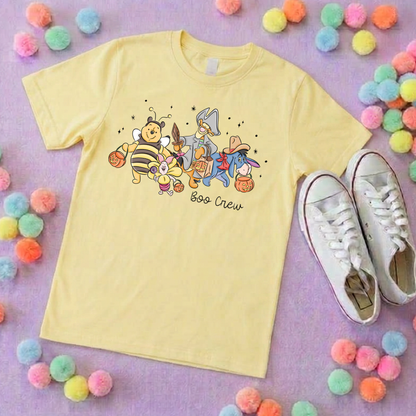 Pooh Boo Crew Too Park Life T-Shirt, Ears, Florida, Orlando, Cruise Holidays T-Shirts, Holiday Outfits - Adults & Kids Sizes - Cotton T-Shirt