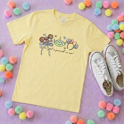 Story Toy Inspired Ears T-Shirt, Florida, Orlando, Bo Peep, Jessie, Buzz - Adults & Kids Sizes - Cotton T-Shirt
