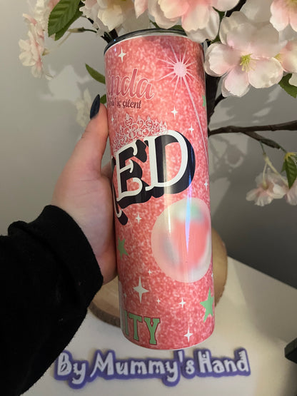 Wicked Theme 20oz Hot Cold Tumbler - Double-Wall Insulation for Hot and Cold Beverages - Bottle, Stylish