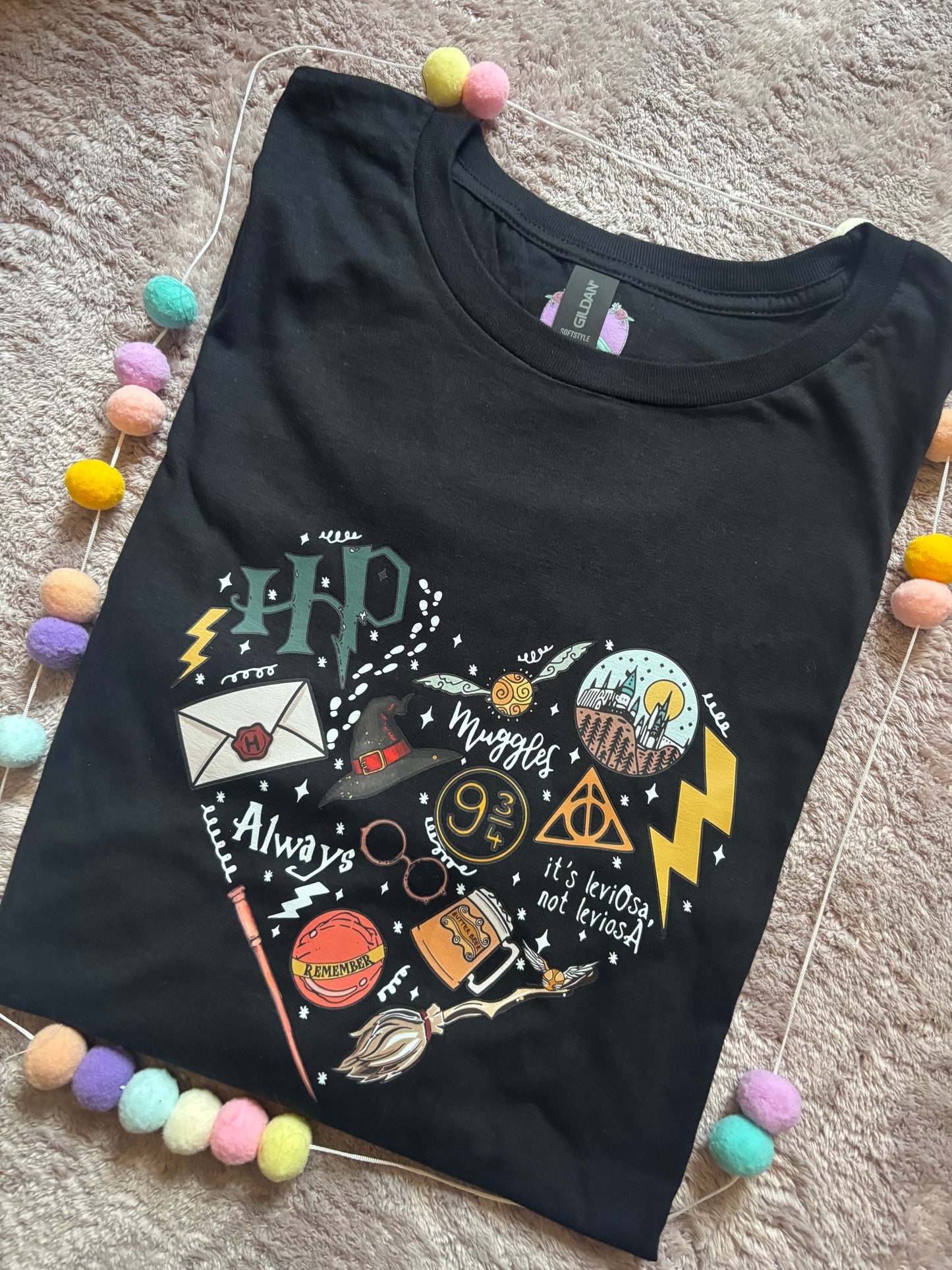 Harry Potter Inspired Printed T-Shirt, Theme Park, Orlando, Inspired Character T-Shirts - Adults & Kids Sizes - Cotton T-Shirt