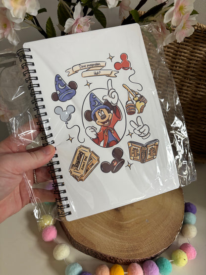 Sorcerer Mickey, Some Imagination Huh? Lined Notebook, Notepad