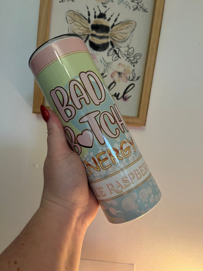 Bad B*tch 20oz Tumbler - Perfect for Your Drinks - Cup, Drinkware