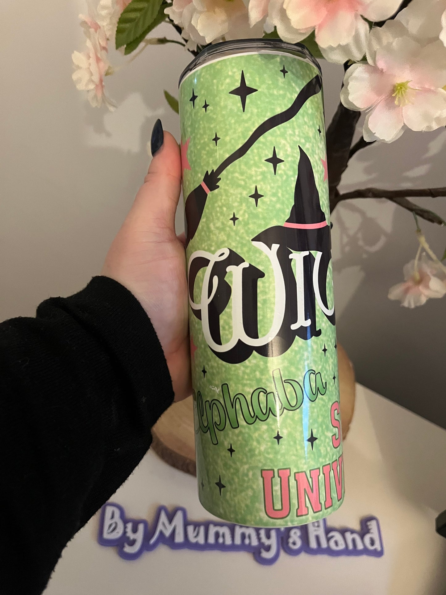 Wicked Theme 20oz Hot Cold Tumbler - Double-Wall Insulation for Hot and Cold Beverages - Bottle, Stylish
