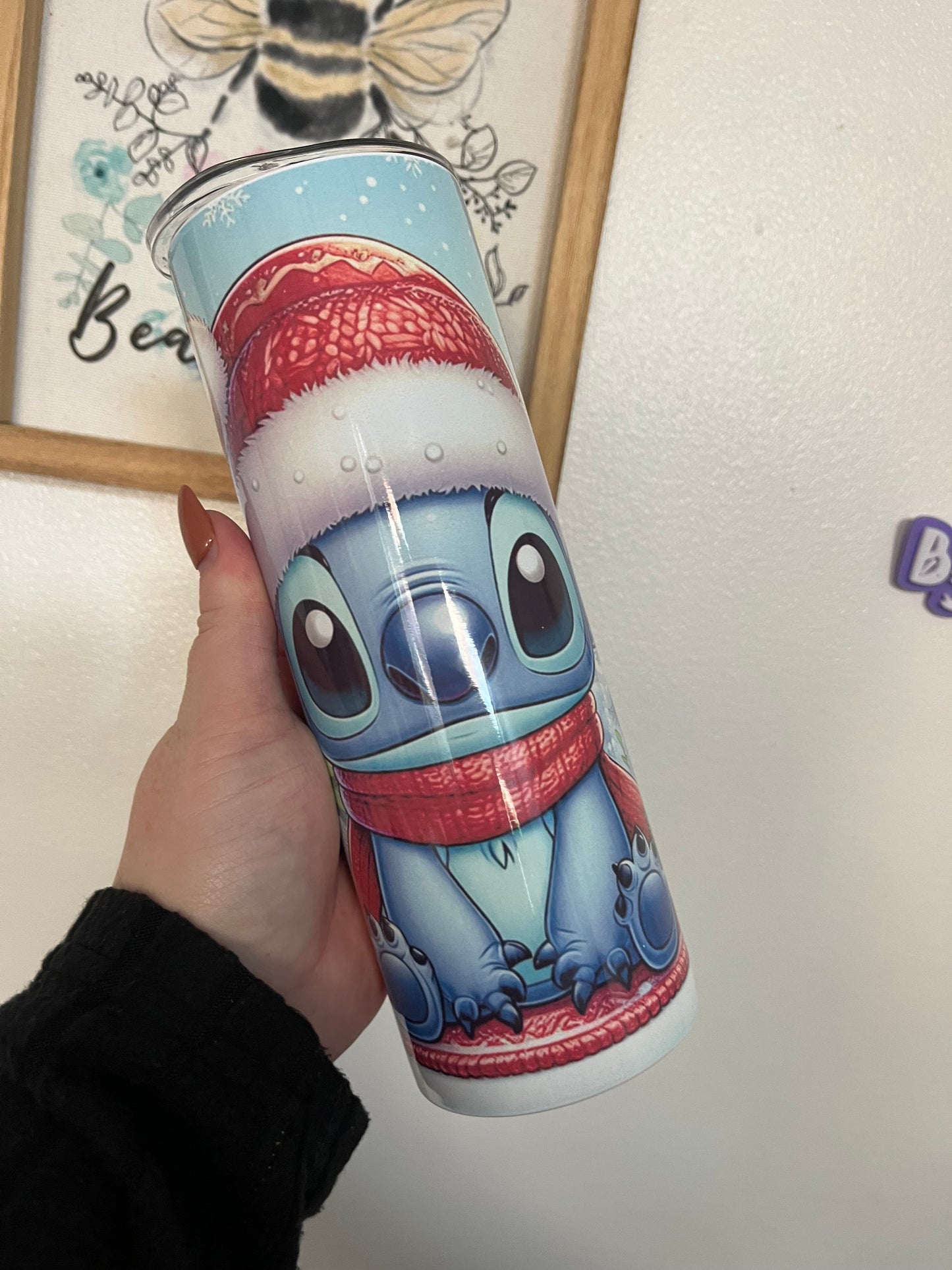 Christmas Stitch 20oz Tumbler, Hot and Cold Drinkware