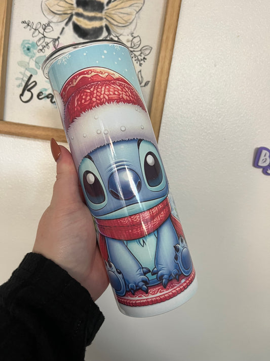 Christmas Stitch 20oz Tumbler, Hot and Cold Drinkware