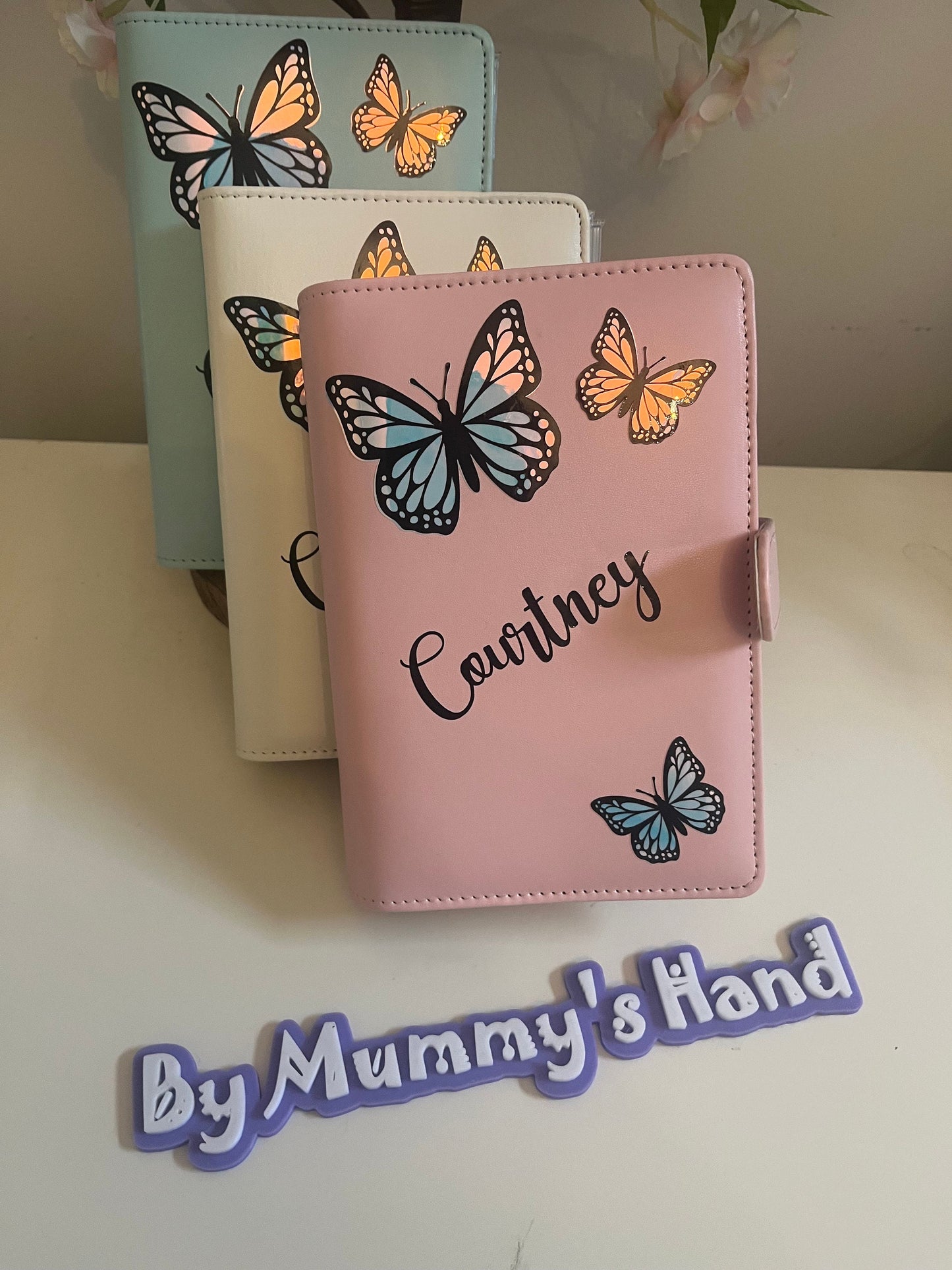 Budget Binders, Personalised Designed Budgetting, Butterfly Theme, New Year, Cash Budgetting