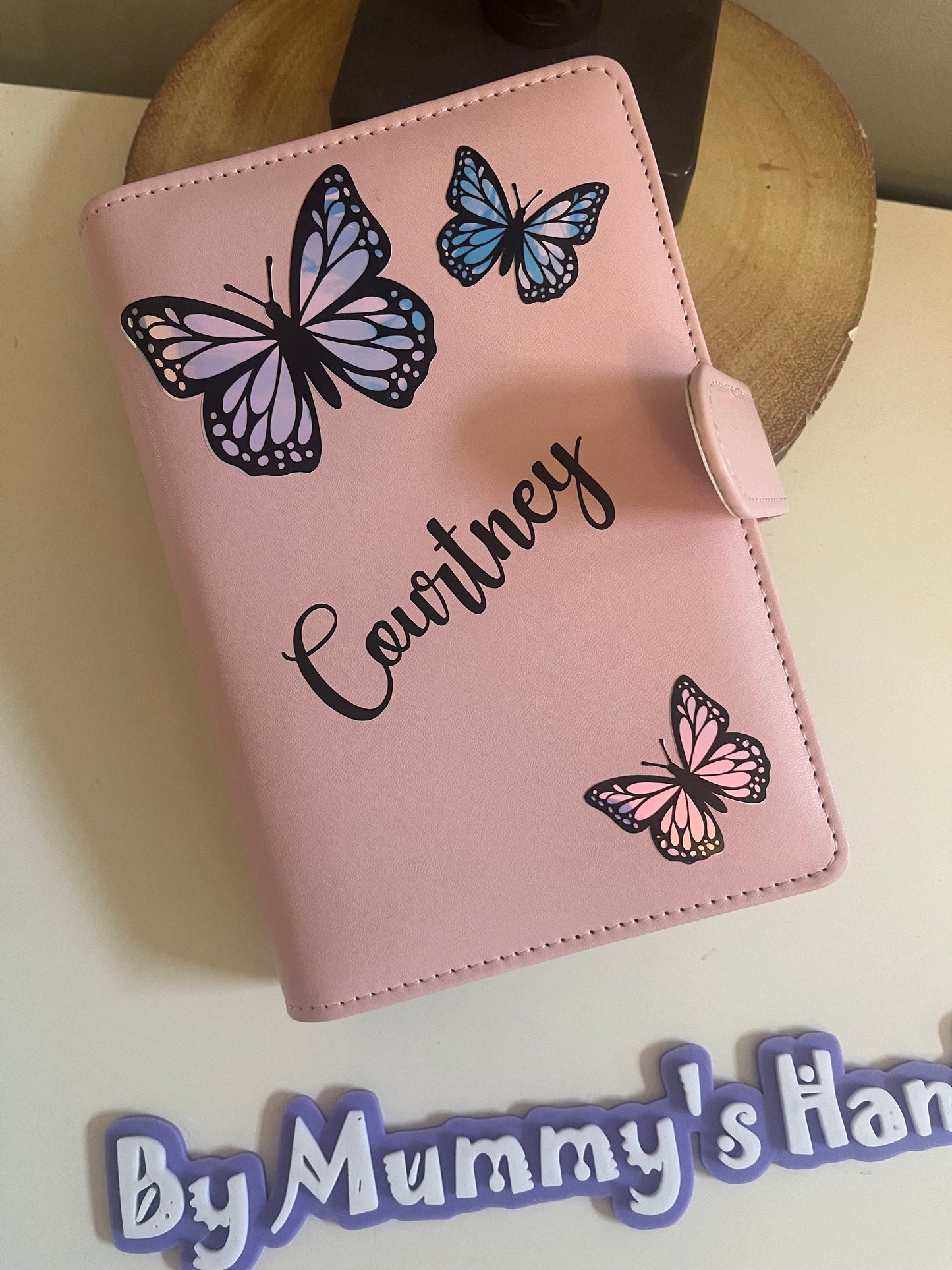Budget Binders, Personalised Designed Budgetting, Butterfly Theme, New Year, Cash Budgetting