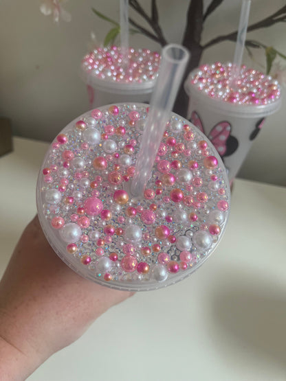 Personalised Cold Cups, Minnie Mouse Tumbler, Colour Changing Cold Cups, Minnie Mouse Cold Cup