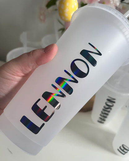 Personalised Name Cold Cups, Party Gifts, Hen Do, Stag Do, Personalise with any name