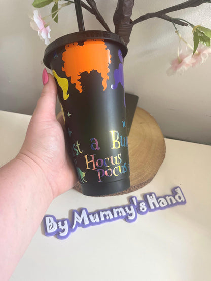 Personalised Cold Cups, Hocus Pocus Cold Cup Tumbler, Colour Changing Cold Cups, Witch Decor, Hocus Pocus Movie