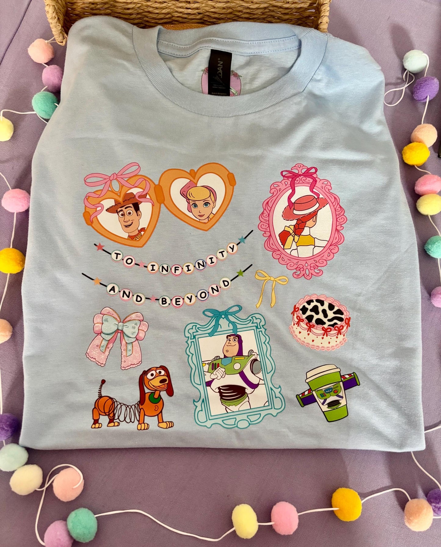 Story Toy Inspired  T-Shirt, Florida, Orlando, Bo Peep, Jessie, Buzz - Adults & Kids Sizes - Cotton T-Shirt