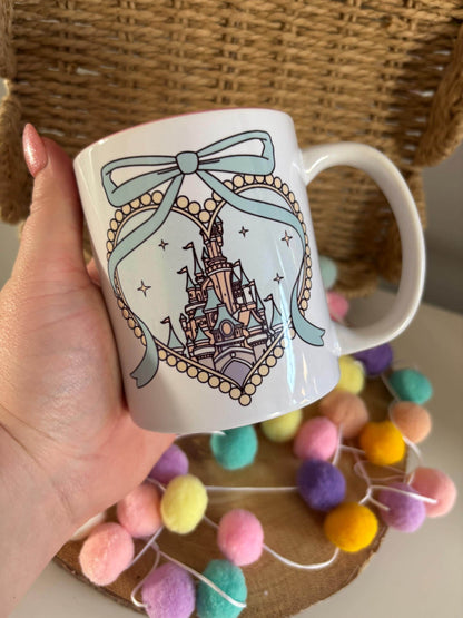 Castle Inspired Personalised Mug, Magical Castle, Magical Ears, Magical Kingdom Castle Mug