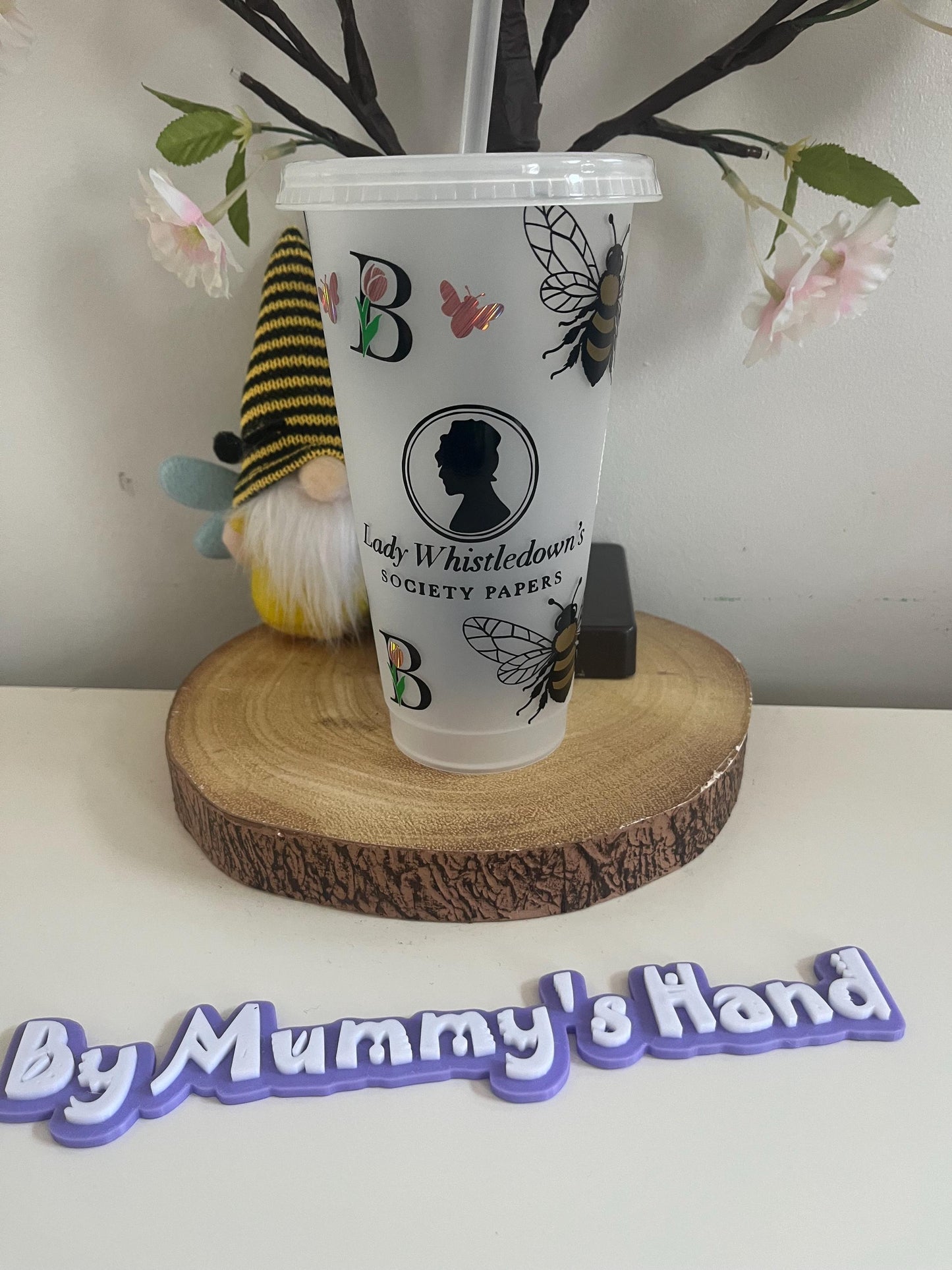 Whistledown Lady, High Society, Cold Cups, Julia Quinn, Book Lovers, Cold Cup Tumbler, Cold Cups, Bee Style, 24oz Tumbler