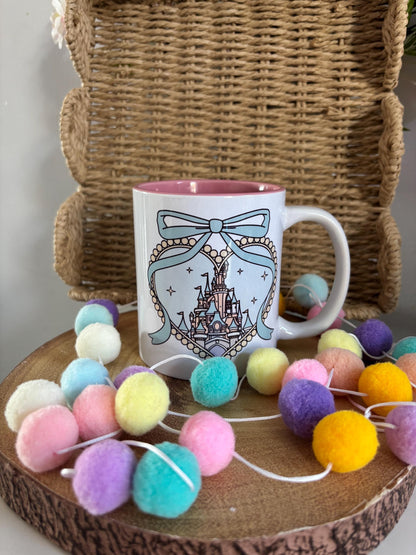 Castle Inspired Personalised Mug, Magical Castle, Magical Ears, Magical Kingdom Castle Mug