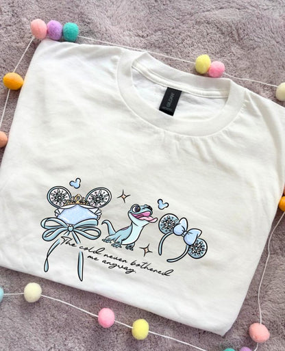 Frozen Sisters  Inspired Printed T-Shirt, Norwegian Style, Happy Snowman, Olaf, Bruni - Adults & Kids Sizes - Cotton T-Shirt
