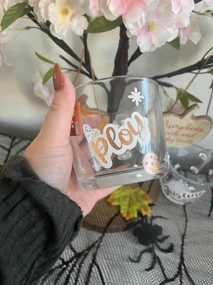 Personalised Glass Mug, Christmas Cookies Glass Mug, Christmas Decor, Christmas Cookies Decor, Glass Mugs