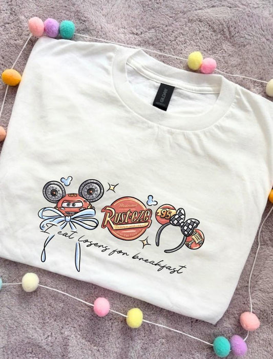 Cars Movie Inspired Printed T-Shirt, Florida, Orlando, Theme Park T-Shirts, Theme Park Outfits - Adults & Kids Sizes - Cotton T-Shirt