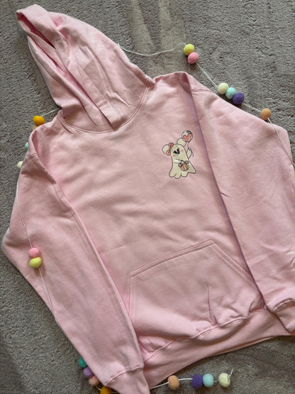 Halloween Ghost Mouse and Ears Hoodie, Ears, Florida, Orlando, Halloween Outfits, - Adults & Kids Sizes - Cotton Hoodie