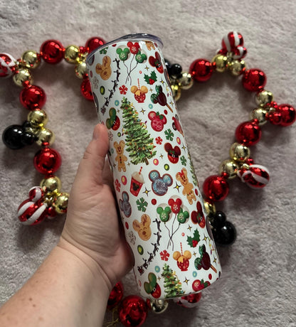 Magical Christmas, Magic Ears, 20oz Tumbler, Hot Cold Drinks, Christmas Cup, Traditional Christmas, Winter Warmer Drinks Cup