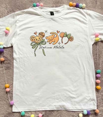 King Lion Inspired Printed Sand T-Shirt, Safari, Tree of Life, Inspired Character T-Shirts - Adults & Kids Sizes - Cotton T-Shirt